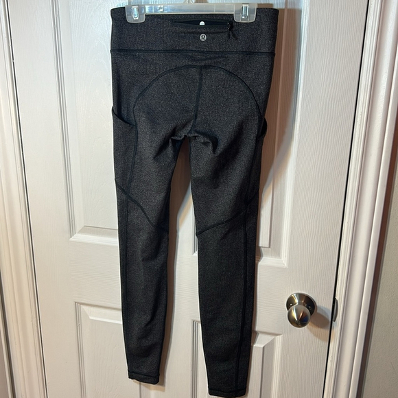 Lululemon Speed Up Leggings Gray Women's Athletic Size 6 - Picture 9 of 9